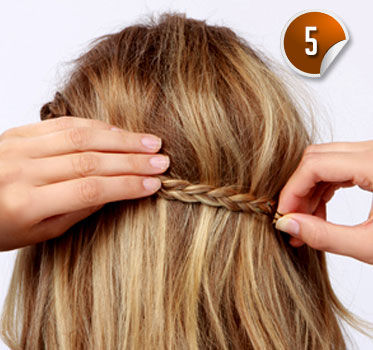 The Easiest Braided Hairstyle - Step 5