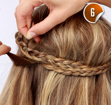 The Easiest Braided Hairstyle - Step 6
