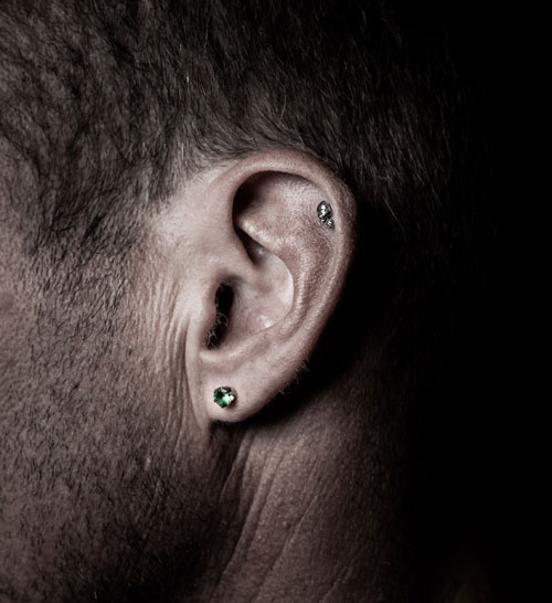 Ear Piercing - Man