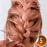Braided Mohawk Hairstyle - Step 5
