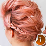 Braided Mohawk Hairstyle - Step 7