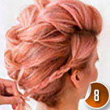 Braided Mohawk Hairstyle - Step 8