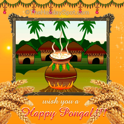 Happy Pongal card