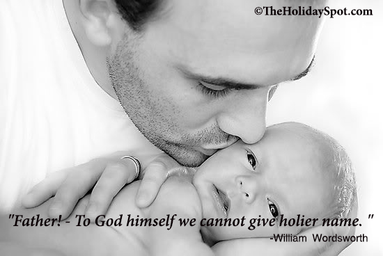 Father! - To God himself we cannot give holier name