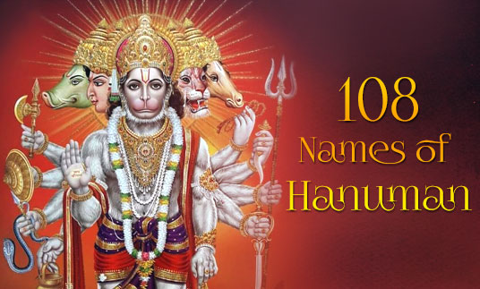 108 Names of Lord Hanuman