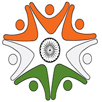 Indian Independence Day image to color showing the unity of India