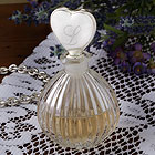 Precious Heart Initial Perfume Bottle