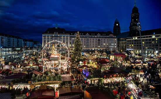 Dresden Christmas Market in Germany