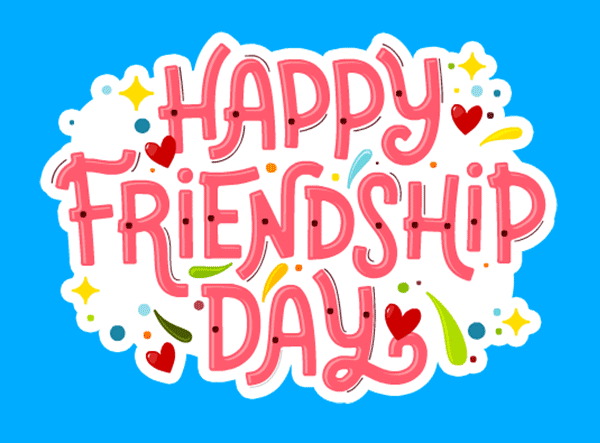 happy friendship day animated