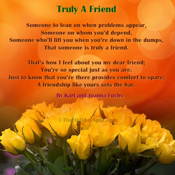 Best Friend Poems For Her