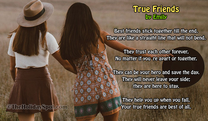 Poems About Friendship That Rhyme