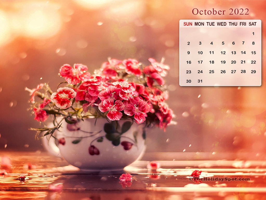 Free October 2022 Wallpaper Calendars  Desktop  Mobile