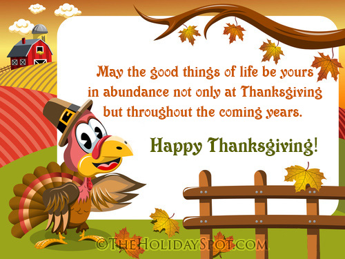 Thanksgiving Greeting Message | Thanksgiving Cards Saying | Happy ...