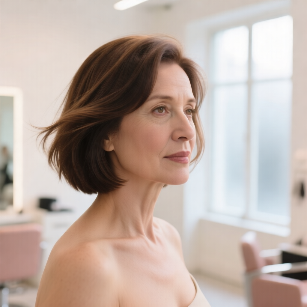 The Soft Layered Bob: The Short Hairstyle Making Women Look Years Younger