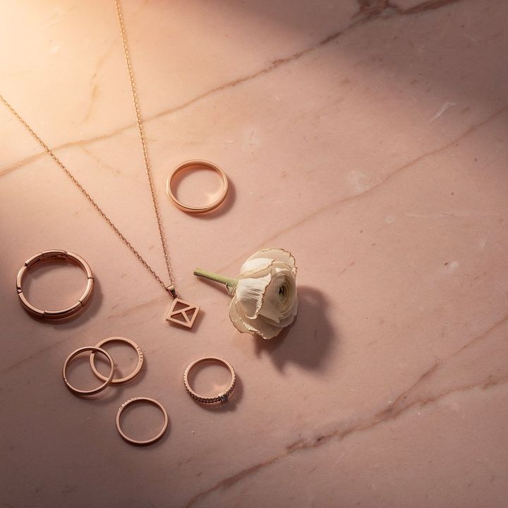 Women Rose Gold Jewelry Trends 2024