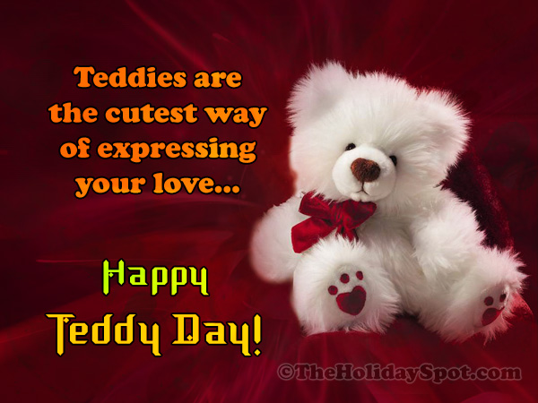 tomorrow is teddy day